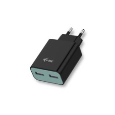 i-tec Netzteil - 2.4 A - 2 Ausgabeanschlussstellen (2 x USB) - (8595611702419)