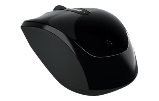 Microsoft Wireless Mobile Mouse 3500 - Maus - rechts- und linkshändig - optisch - 3 Tasten - kabellos - 2.4 GHz - kabelloser Empfänger (USB) - (0885370217506)