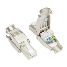 Good Connections RJ45 Stecker Cat. 6 - STP - werkzeugfrei - bis 9mm Kabeldurchmesser - (4014619366859)