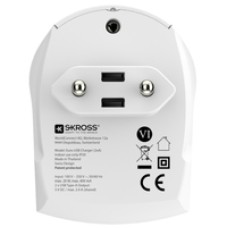 SKROSS 1.302421 - Indoor - AC - 5 V - 2,4 A - Weiß - (7640166323051)