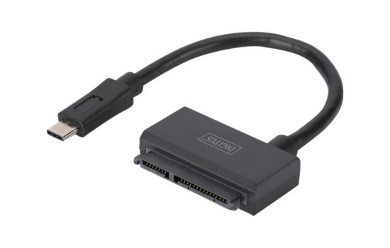 DIGITUS USB 3.1 Type-C - SATA 3 Adapterkabel für 2,5` SSDs/HDDs - (4016032390565)