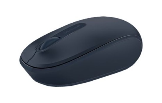 Microsoft Wireless Mobile Mouse 1850 - Maus - rechts- und linkshändig - optisch - 3 Tasten - kabellos - 2.4 GHz - kabelloser Empfänger (USB) - (0885370736175)