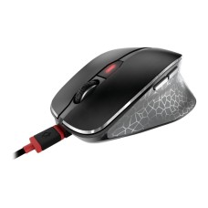 Cherry MW 8C ERGO - Maus - ergonomisch - optisch - 6 Tasten - kabellos - 2.4 GHz, Bluetooth 4.0 - kabelloser Empfänger (USB) - (4025112095702)