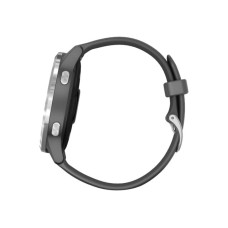 Garmin vívoactive 4 - 45 mm - Dunkelgrau - Sportuhr mit Band - Silikon - Shadow Gray - Handgelenkgröße: 135-200 mm - Anzeige 3.3 cm (1.3`) - (0753759227975)