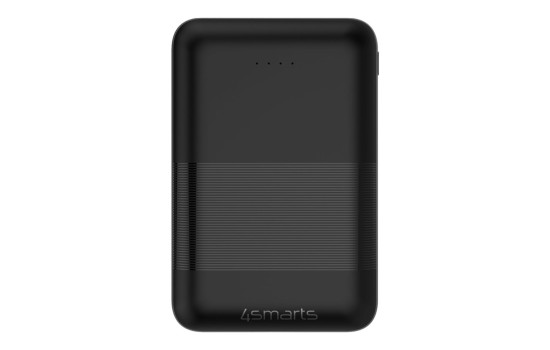 4smarts VoltHub Go2 - Powerbank - 10000 mAh - 2.1 A - 3 Ausgabeanschlussstellen (USB, USB-C) - (4250774952654)