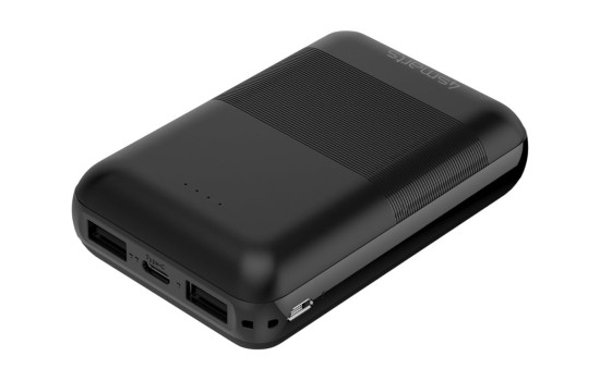 4smarts VoltHub Go2 - Powerbank - 10000 mAh - 2.1 A - 3 Ausgabeanschlussstellen (USB, USB-C) - (4250774952654)
