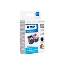 KMP MULTIPACK H168VX - 2er-Pack - Schwarz, Farbe (Cyan, Magenta, Gelb) - (4011324211146)
