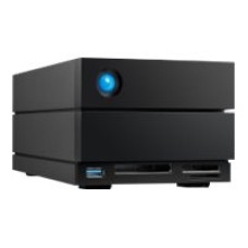 LaCie 2big Dock STLG28000400 - Festplatten-Array - 28 TB - 2 Schächte (SATA-600) - (0763649170212)