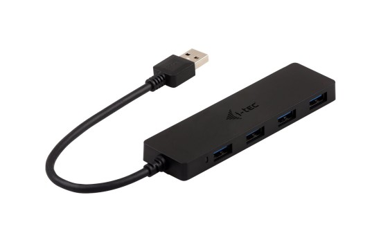 i-tec USB 3.0 Slim Passive HUB - Hub - 4 x SuperSpeed USB 3.0 - (8595611701115)