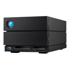 LaCie 2big Dock STLG16000400 - Festplatten-Array - 16 TB - 2 Schächte (SATA-600)