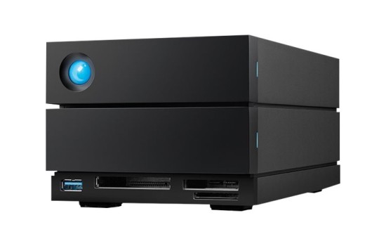 LaCie 2big Dock STLG16000400 - Festplatten-Array - 16 TB - 2 Schächte (SATA-600)