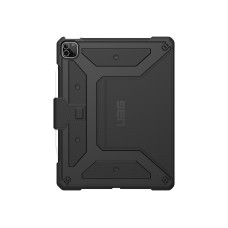 Urban Armor Gear UAG Rugged Case for iPad Pro 12.9-in (5th Gen, 2021) - Metropolis Black - Flip-Hülle für Tablet - widerstandsfähig - Schwarz - 12.9` - für Apple 12.9-inch iPad Pro (4. Generation, 5. Generation) - (0810070360160)