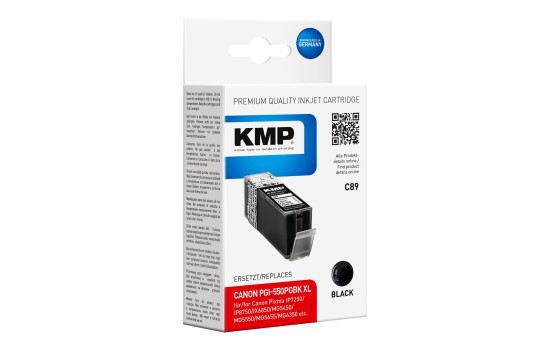 KMP C89 - 28 ml - Schwarz - kompatibel - Tintenpatrone - (4011324151817)