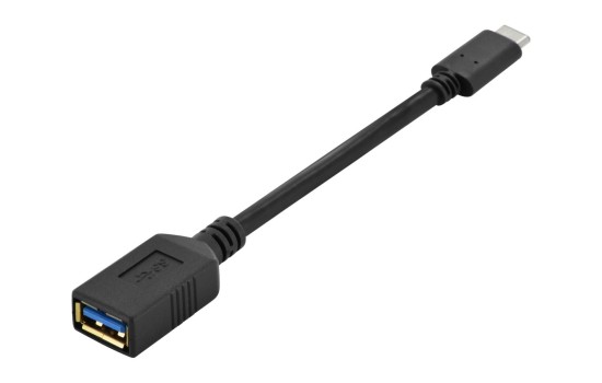 DIGITUS USB Type-C Adapter / Konverter, OTG, Type-C auf A - (4016032368786)