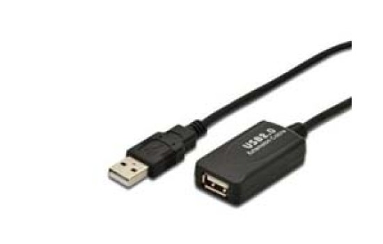DIGITUS USB 2.0 Aktives Verlängerungskabel - (4016032325529)