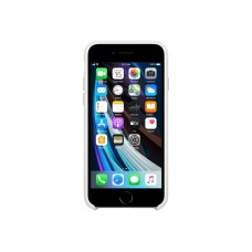Apple Hintere Abdeckung für Mobiltelefon - Silikon - weiß - für iPhone 7, 8, SE (2. Generation) - (0190199610439)