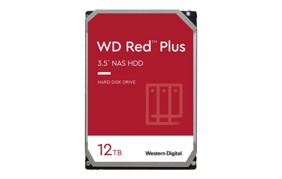 WD Red Plus WD120EFBX - Festplatte - 12 TB - intern - 3.5` (8.9 cm) - (0718037886190)
