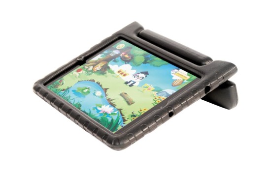 PARAT KidsCover - Schutzhülle für Tablet - ungiftiger EVA-Schaumstoff - Schwarz - 10.2` - für Apple 10.2-inch iPad (7. Generation) - (4006793002241)
