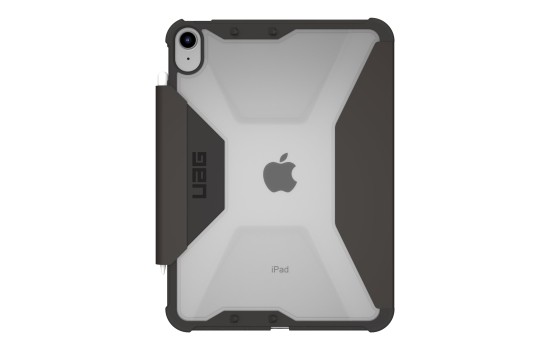 Urban Armor Gear UAG Rugged Case for iPad 10.9 (10th Gen, 2022) - Plyo Black/Ice - Flip-Hülle für Tablet - medizinische Qualität - Eis schwarz - für Apple 10.9-inch iPad (10. Generation) - (0810070367916)
