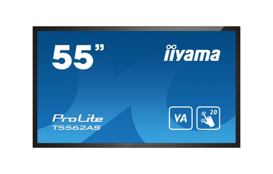 Iiyama ProLite T5562AS-B1 - 140 cm (55`) Diagonalklasse (138.8 cm (54.6`) - (4948570120475)
