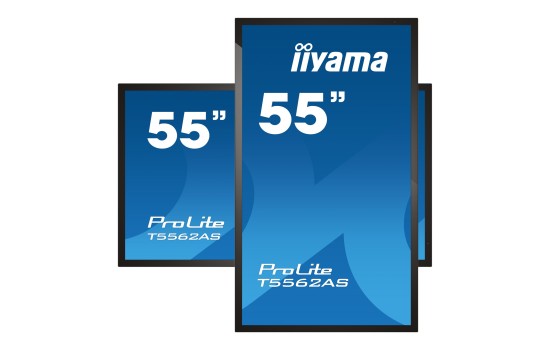 Iiyama ProLite T5562AS-B1 - 140 cm (55`) Diagonalklasse (138.8 cm (54.6`) - (4948570120475)