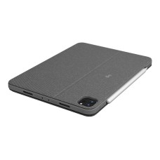 Logitech Combo Touch - Tastatur und Foliohülle - mit Trackpad - hintergrundbeleuchtet - Apple Smart connector - QWERTZ - Deutsch - Oxford Gray - für Apple 11-inch iPad Pro (1. Generation, 2. Generation, 3. Generation) - (5099206095229)