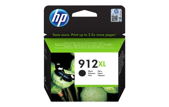 HP 912XL - 21.7 ml - Hohe Ergiebigkeit - Schwarz - (0192545866989)