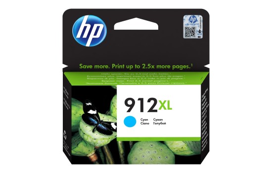 HP 912XL - 9.9 ml - Hohe Ergiebigkeit - Cyan - (0192545866866)