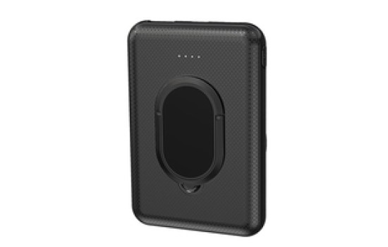 4smarts Wireless Powerbank VoltHub UltiMag Kick 5000mAh für MagSafe schwarz - (4252011900565)