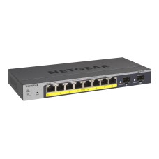 Netgear Smart GS110TPv3 - Switch - Smart - 8 x 10/100/1000 (PoE) - (0606449137644)