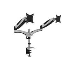 DIGITUS Universal Dual Monitorhalter mit Gasdruckfeder und Klemmbefestigung - (4016032385370)