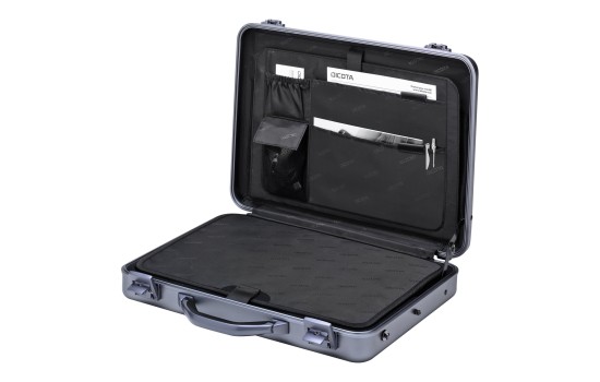 Dicota Alu Briefcase 17.3 - Notebook-Tasche - 43.9 cm (17.3`) - (7332752004597)
