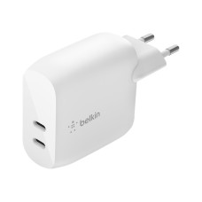Belkin BOOST CHARGE - Netzteil - 40 Watt - Fast Charge, PD 3.0 - 2 Ausgabeanschlussstellen (2 x USB-C) - (0745883825455)