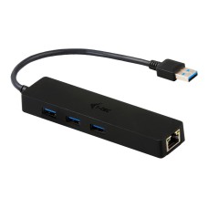 i-tec USB 3.0 Slim HUB 3 Port + Gigabit Ethernet Adapter - (8595611701146)