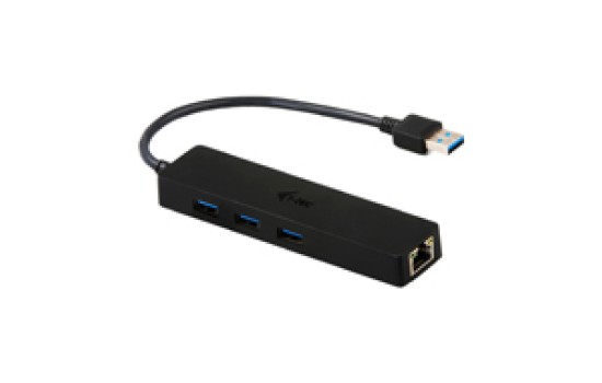 i-tec USB 3.0 Slim HUB 3 Port + Gigabit Ethernet Adapter - (8595611701146)