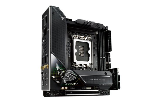 ASUS ROG STRIX Z690-I GAMING WIFI - Motherboard - Mini-ITX - LGA1700-Sockel - Z690 Chipsatz - USB 3.2 Gen 1, USB 3.2 Gen 2, USB-C Gen 2x2, USB4 - 2.5 Gigabit LAN, Wi-Fi 6, Bluetooth - Onboard-Grafik (CPU erforderlich) - (4711081460961)