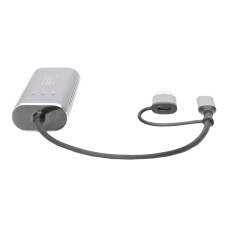 DIGITUS USB Type-C Gigabit Ethernet Adapter 2.5G, USB-C + USB A (USB3.1/3.0) - (4016032473572)
