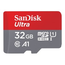 SanDisk Ultra - Flash-Speicherkarte (microSDHC/SD-Adapter inbegriffen) - (0619659184155)