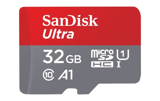SanDisk Ultra - Flash-Speicherkarte (microSDHC/SD-Adapter inbegriffen) - (0619659184155)