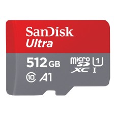 SanDisk Ultra - Flash-Speicherkarte (microSDXC-an-SD-Adapter inbegriffen) - (0619659183301)