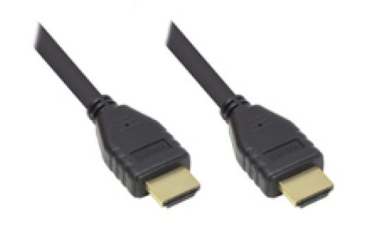 Good Connections GC-M0139 - 3 m - HDMI Typ A (Standard) - HDMI Typ A (Standard) - 4096 x 2160 Pixel - 18 Gbit/s - Schwarz - (4014619556519)