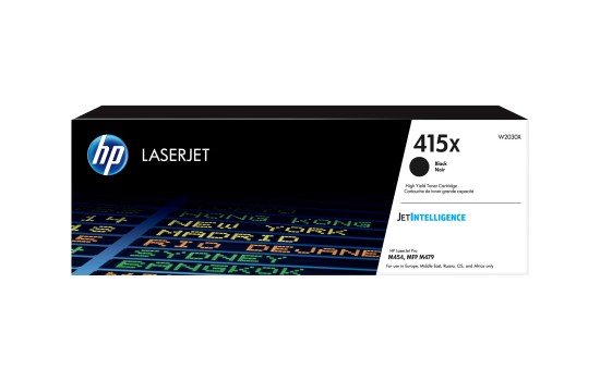 HP 415X - Hohe Ergiebigkeit - Schwarz - Original - LaserJet - Tonerpatrone (W2030X) - (0192018046382)