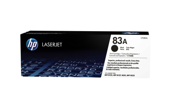 HP 83A - Schwarz - Original - LaserJet - Tonerpatrone (CF283A) - (0886112397692)