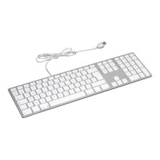 Matias Wired Aluminum - Tastatur - USB - Deutsch - (0833742005480)