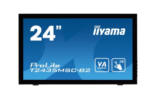 Iiyama ProLite T2435MSC-B2 - LED-Monitor - 61 cm (24`) - (4948570114467)