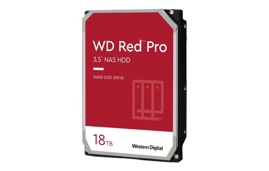 WD Red Pro WD181KFGX - Festplatte - 18 TB - intern - 3.5` (8.9 cm) - (0718037875729)