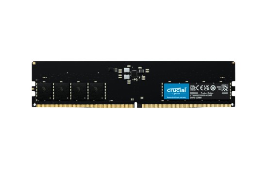 Micron Crucial - DDR5 - Modul - 16 GB - DIMM 288-PIN - (0649528929730)