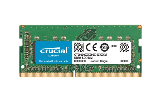 Crucial DDR4 - Modul - 8 GB - SO DIMM 260-PIN - 2666 MHz / PC4-21300 - CL17 - 1.2 V - ungepuffert - non-ECC - für Apple iMac (Anfang 2019) - (0649528820945)