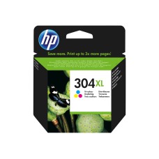 HP 304XL - Hohe Ergiebigkeit - Farbe (Cyan, Magenta, Gelb) - (0889894860811)