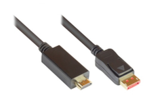Good Connections DP14-HDMI1 - 1 m - DisplayPort - HDMI - Männlich - Männlich - Gerade - (4014619737604)